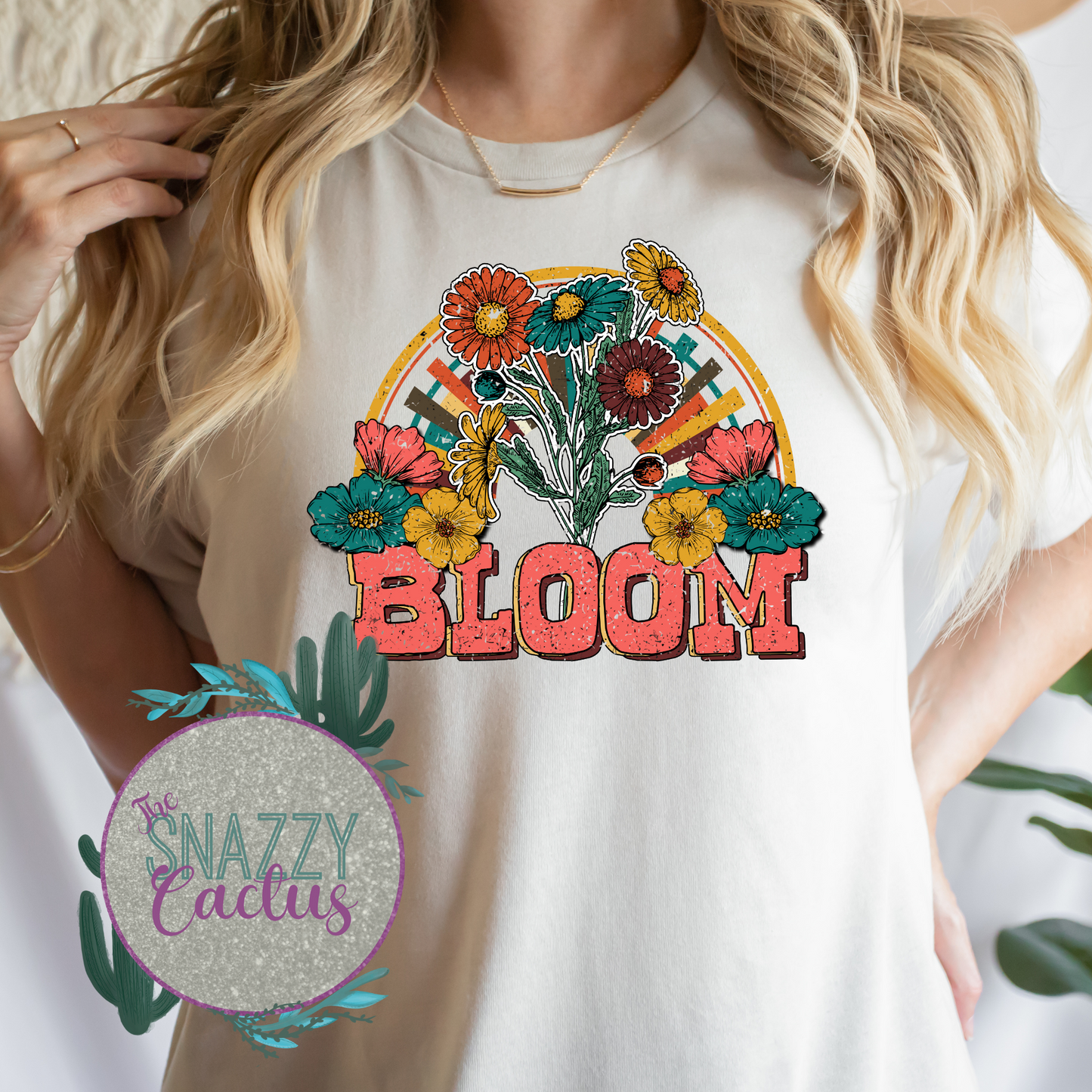 Bloom Vintage Flowers Tee