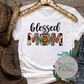 Blessed Mom Pink Western Tee