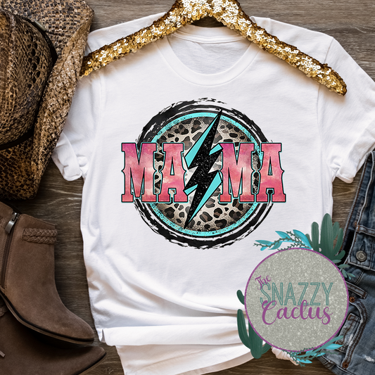 Cheetah Mama Tee