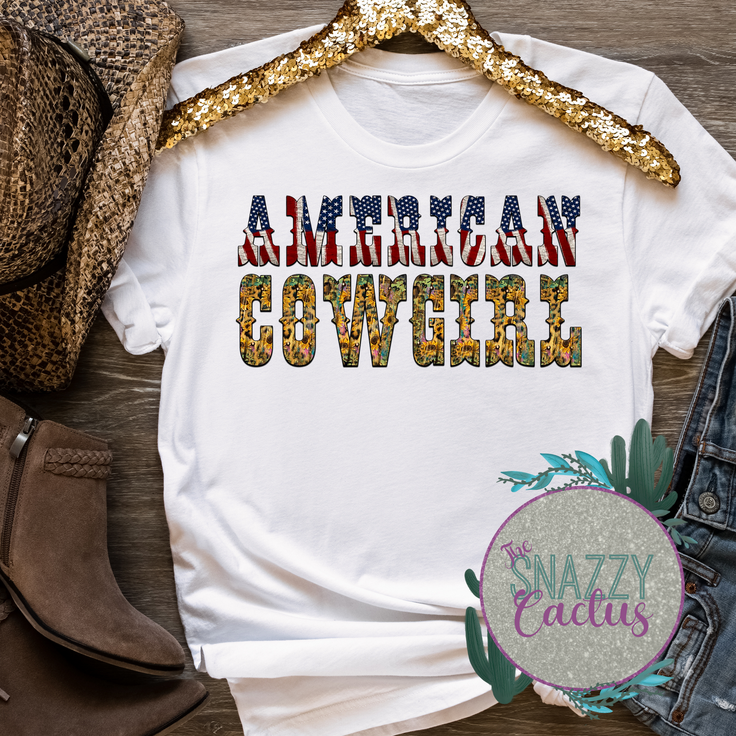 American Cowgirl Tee