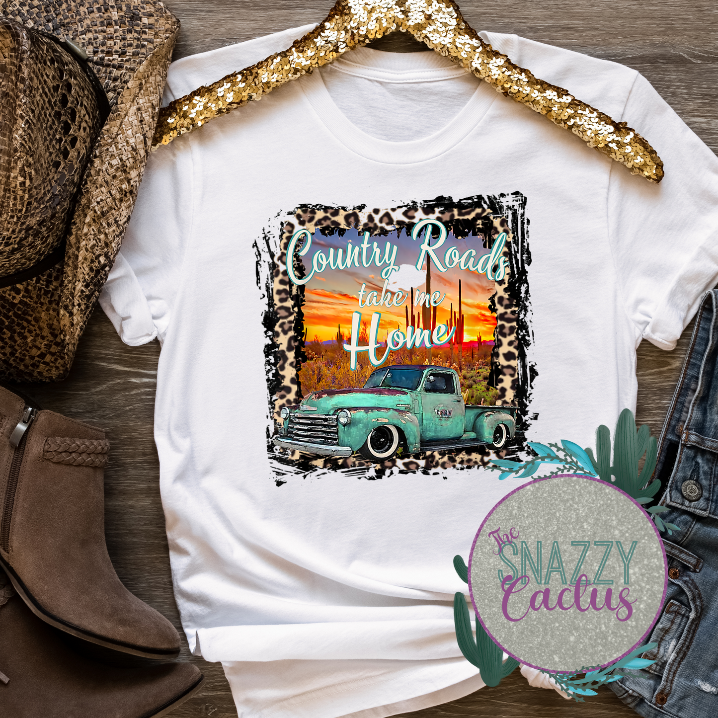 Country Roads Take Me Home Tee