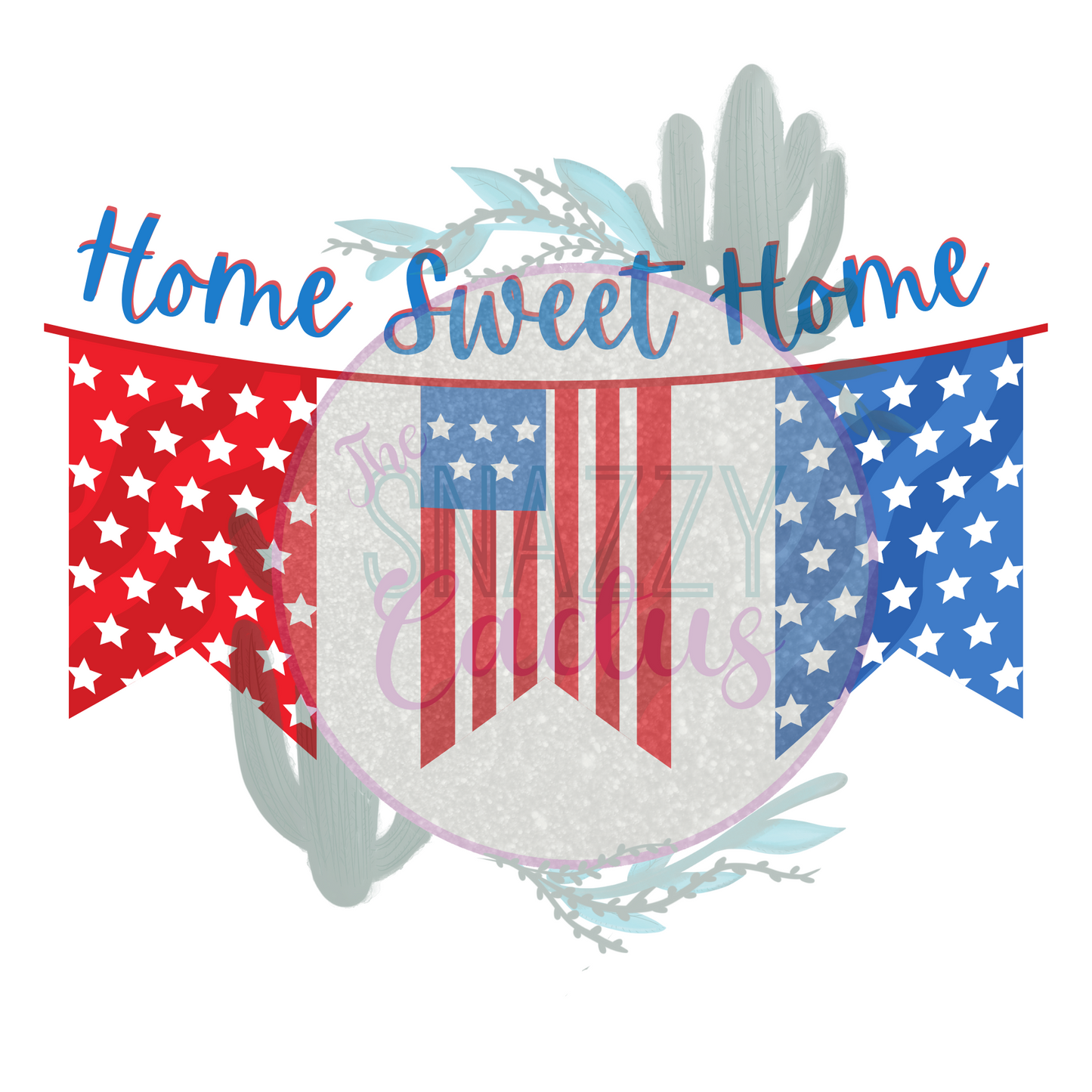 Home Sweet Home Pennants PNG ONLY