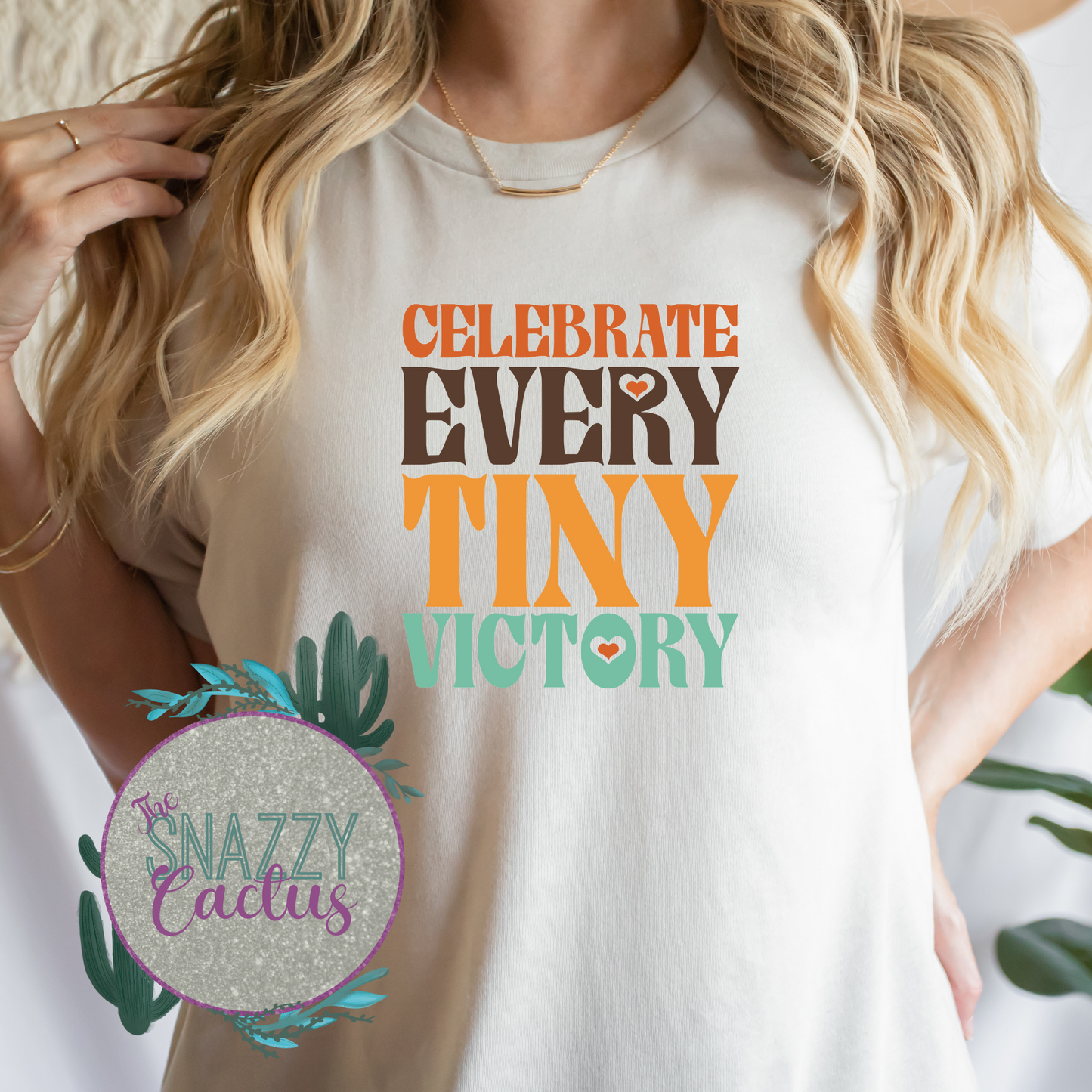 Celebrate Every Tiny Victory Retro Tee