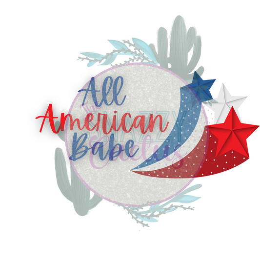 All American Babe Stars  PNG ONLY