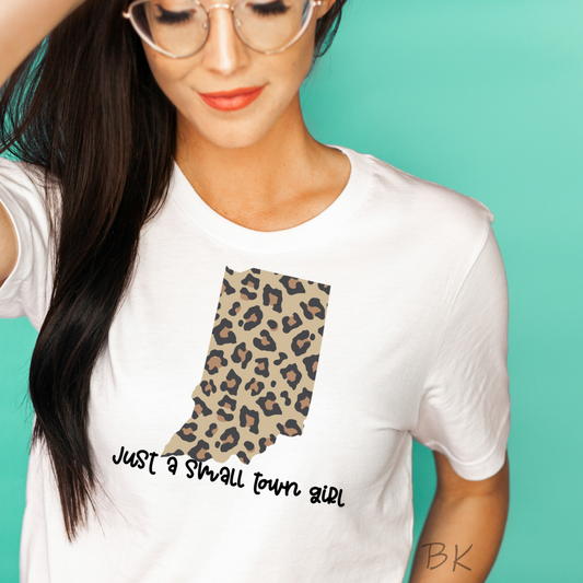 Cheetah Print Indiana Tee